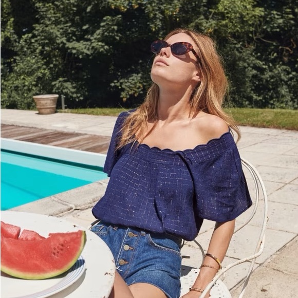 Sezane Bea Blouse - Picture 2 of 8